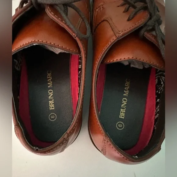 ❤️Boys/Mens Bruno Marc Lace Shoe Size 6 - Picture 5 of 8